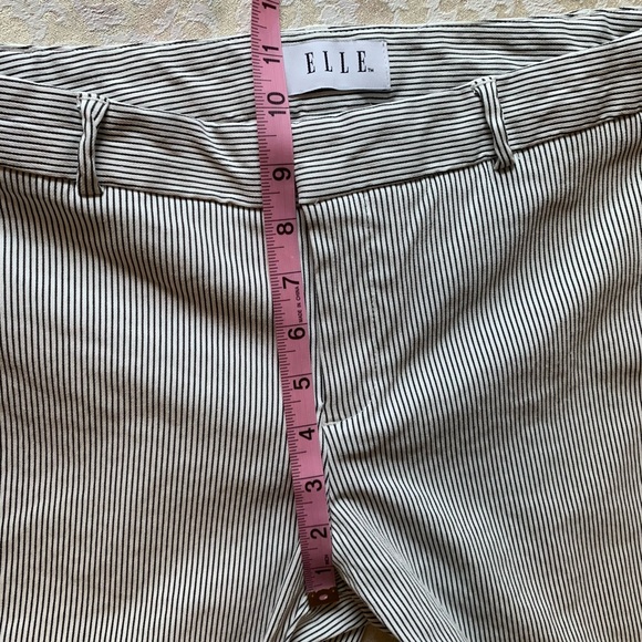 ELLE capris pin striped high rise, ankle pants - Picture 5 of 12